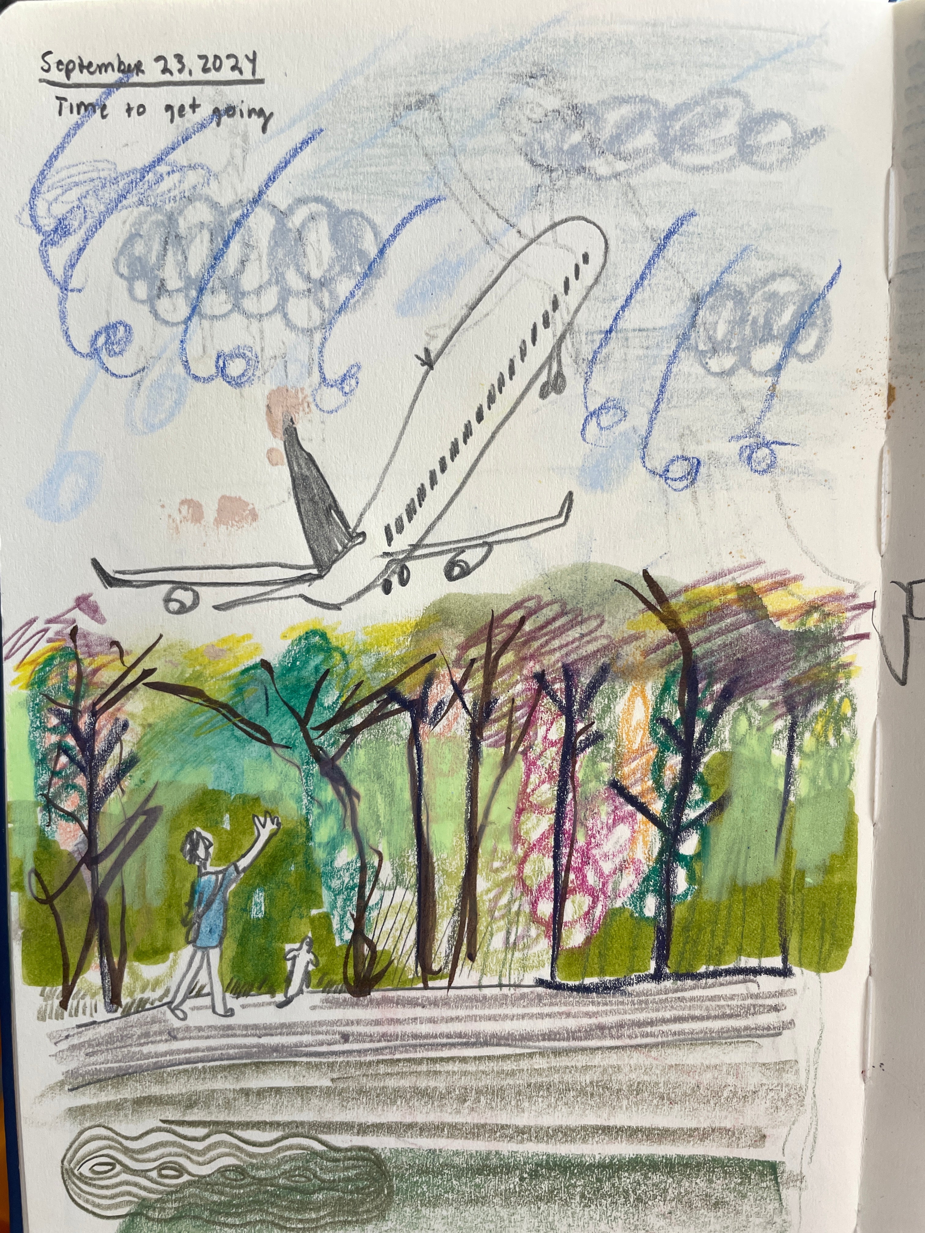 Old sketchbook memory