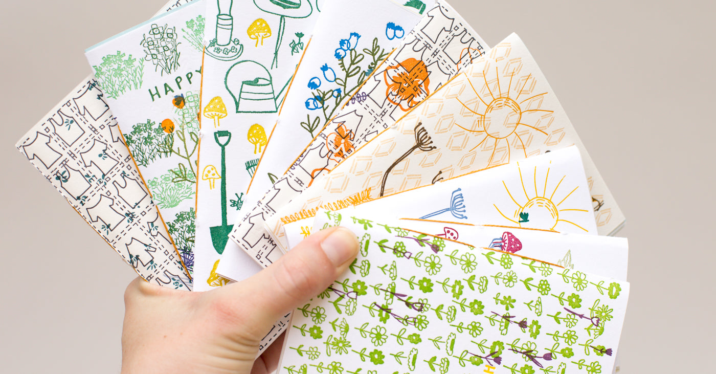 Little Notebooks + Improv Printing